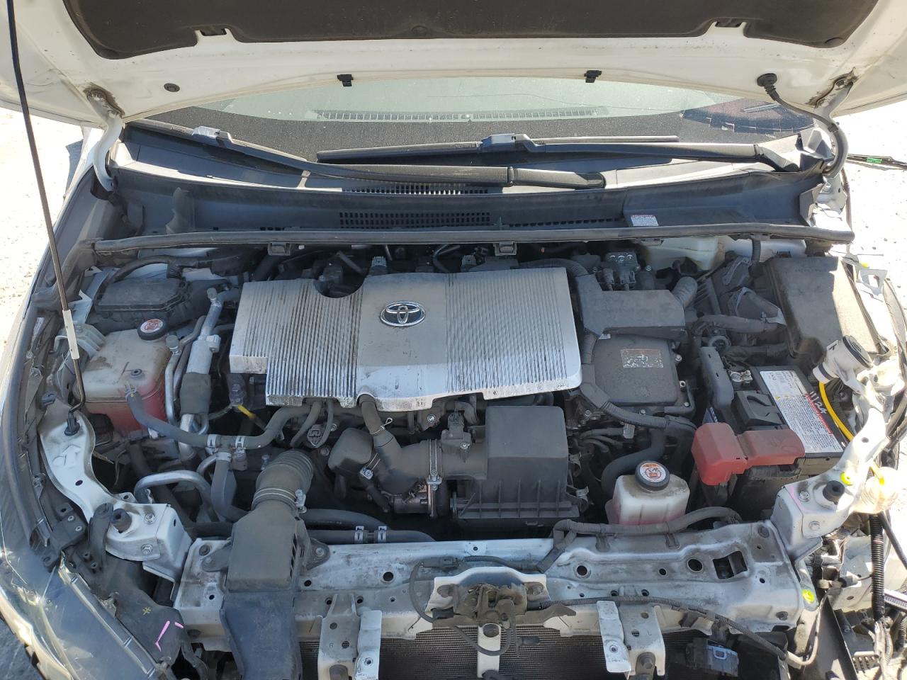 2020 Toyota Prius VIN JTDKARFP0L3137845 Copart auction photo, front end damage thumbnail 12