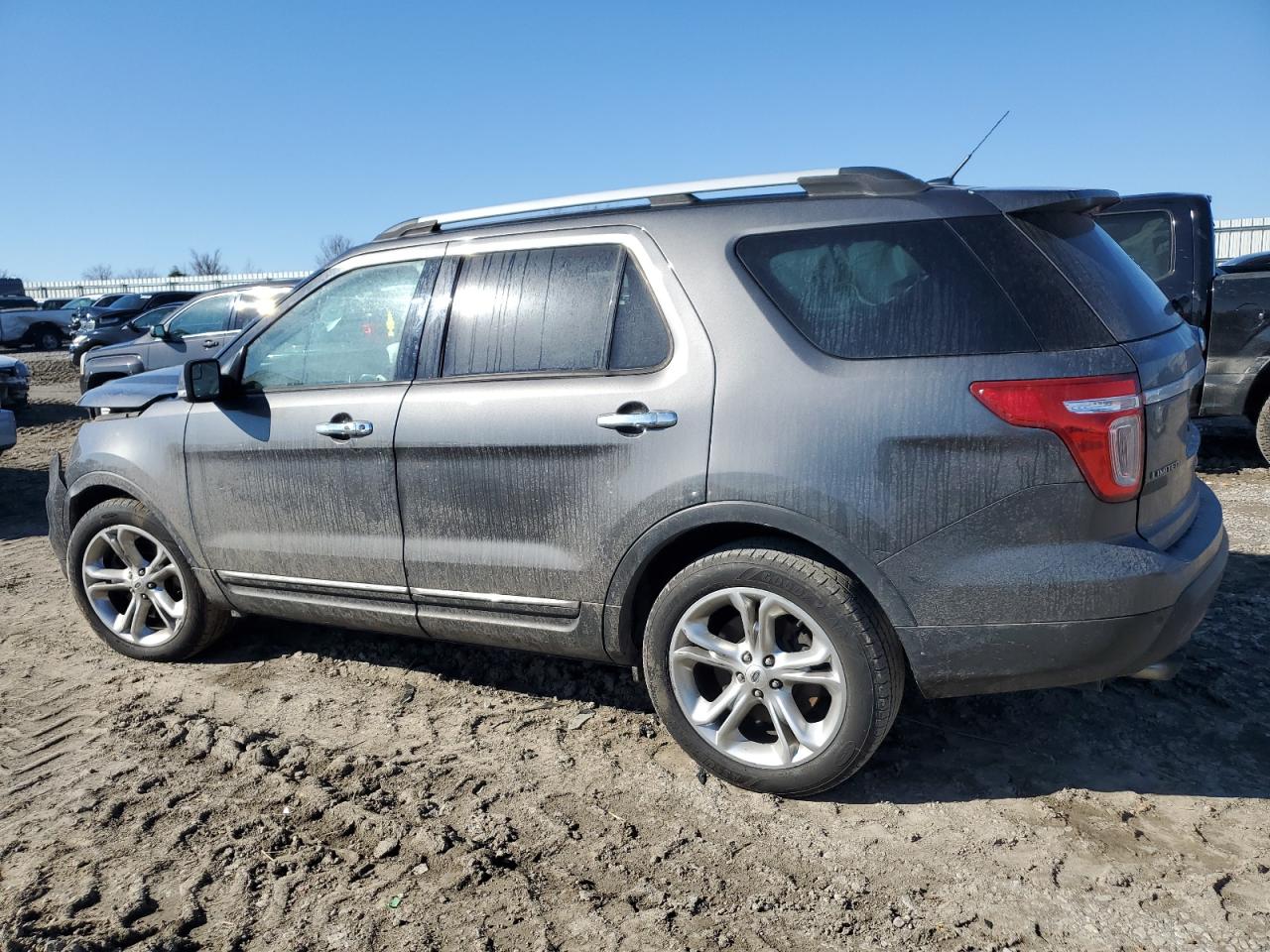 2015 Ford Explorer VIN 1FM5K7F87FGA10347 Copart auction photo, front end damage thumbnail 2