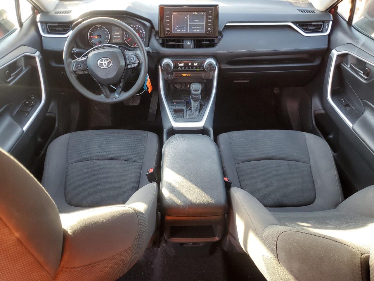 2019 Toyota RAV 4 VIN 2T3H1RFV1KW009585 Copart auction photo, side damage thumbnail 8