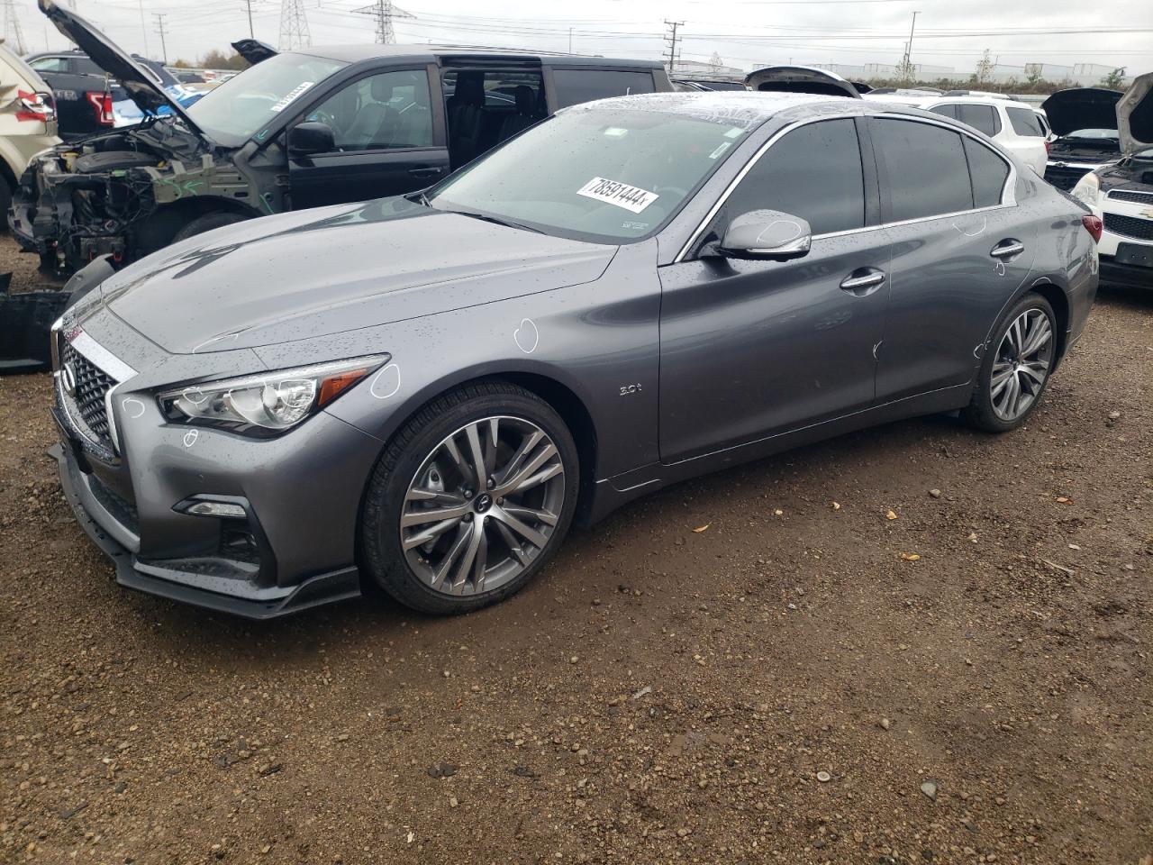 2019 Infiniti Q50 VIN JN1EV7AR3KM555343