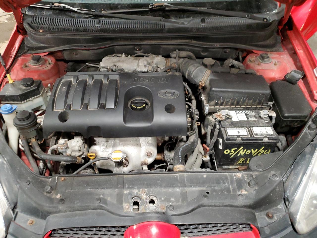 2009 Hyundai Accent VIN KMHCN35C09U142899 Copart auction photo, rollover damage thumbnail 11