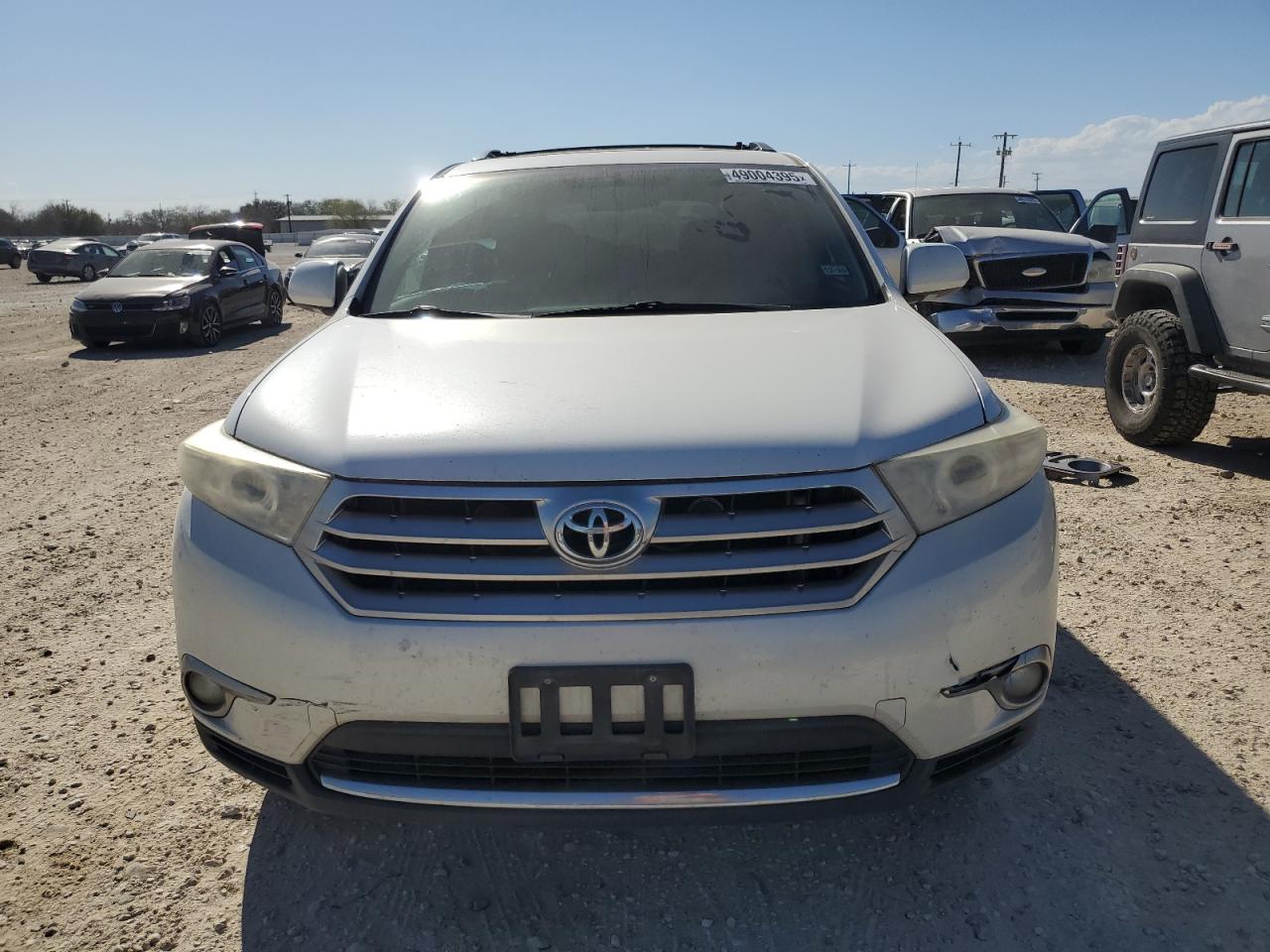 2012 Toyota Highlander VIN 5TDYK3EH6CS057480 Copart auction photo, rear end damage thumbnail 5