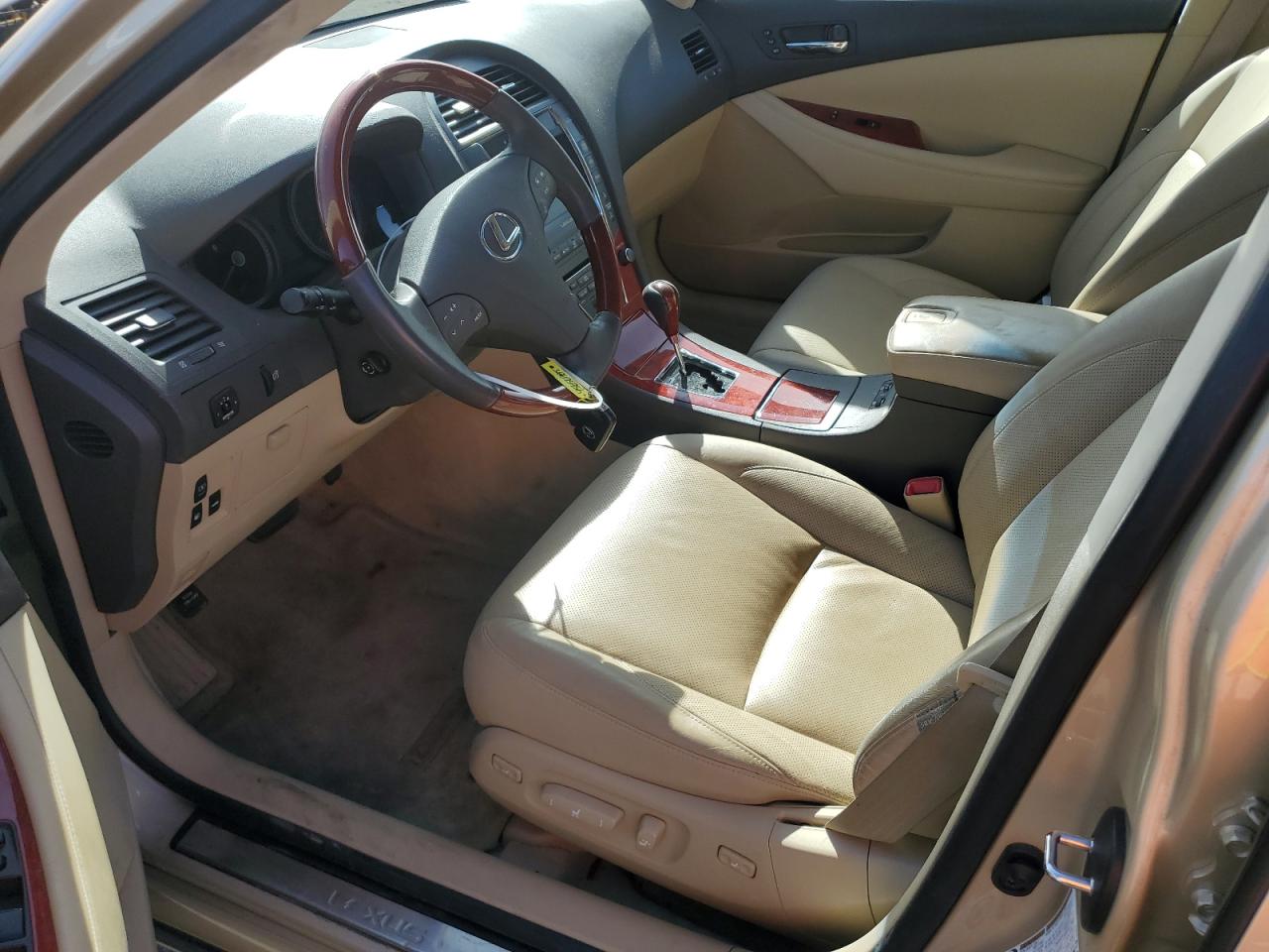2007 Lexus ES VIN JTHBJ46G772041675 Copart auction photo, front end / mechanical damage thumbnail 7