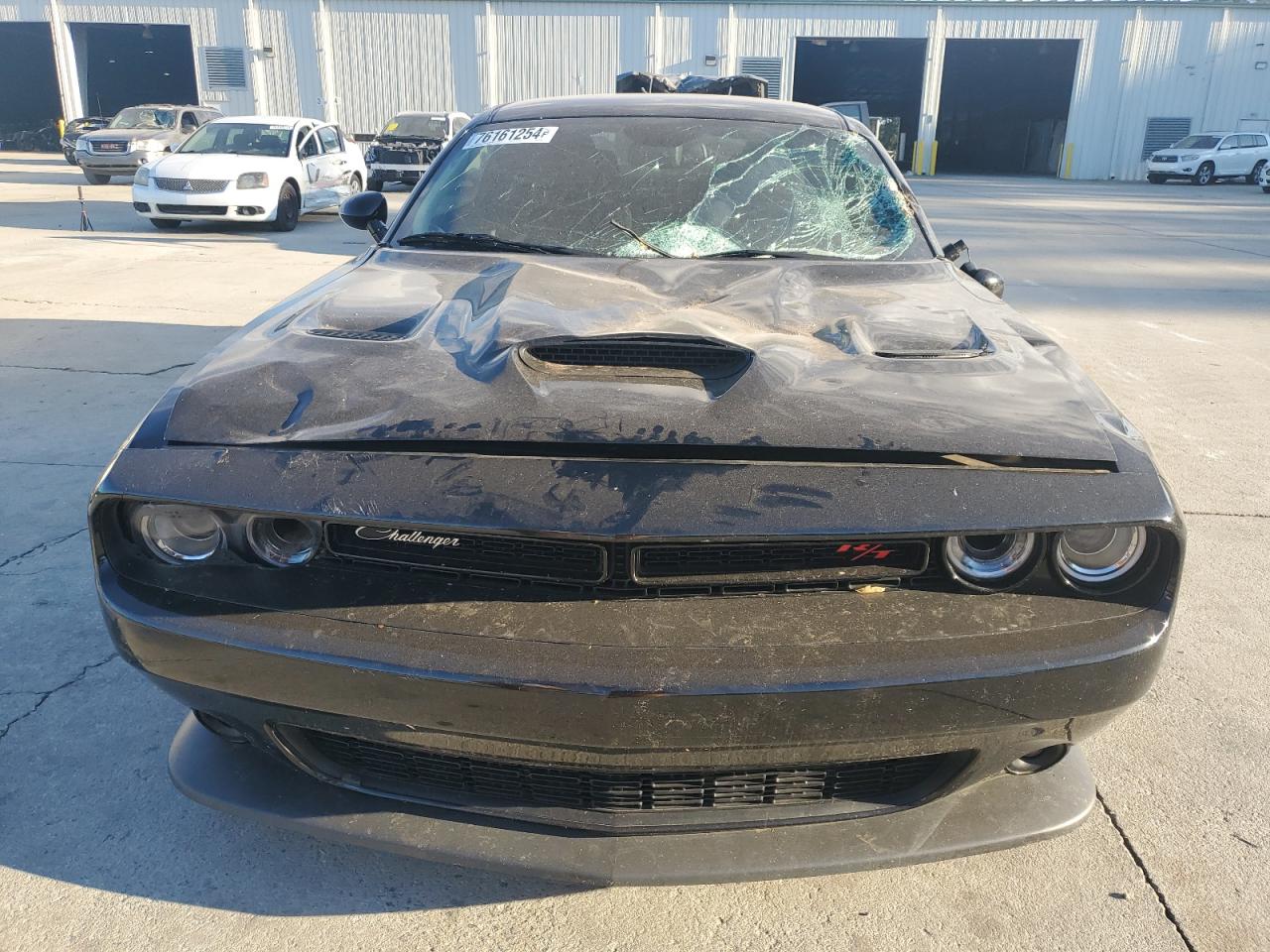 2019 Dodge Challenger VIN 2C3CDZFJ2KH747530 Copart auction photo, top/roof damage thumbnail 5