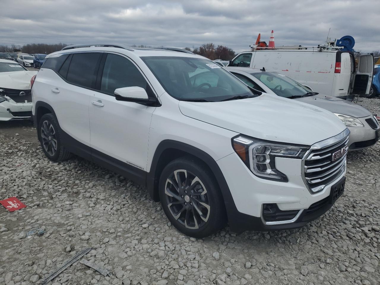 2022 GMC Terrain VIN 3GKALPEV3NL150983 Copart auction photo, water/flood damage thumbnail 4