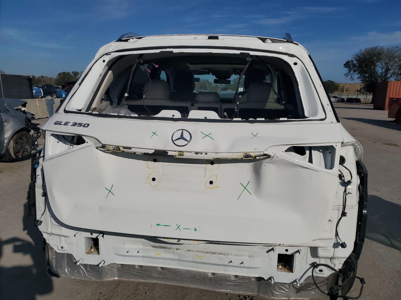 2022 Mercedes-Benz GLE VIN 4JGFB4JB0NA616466 Copart auction photo, rear end damage thumbnail 6