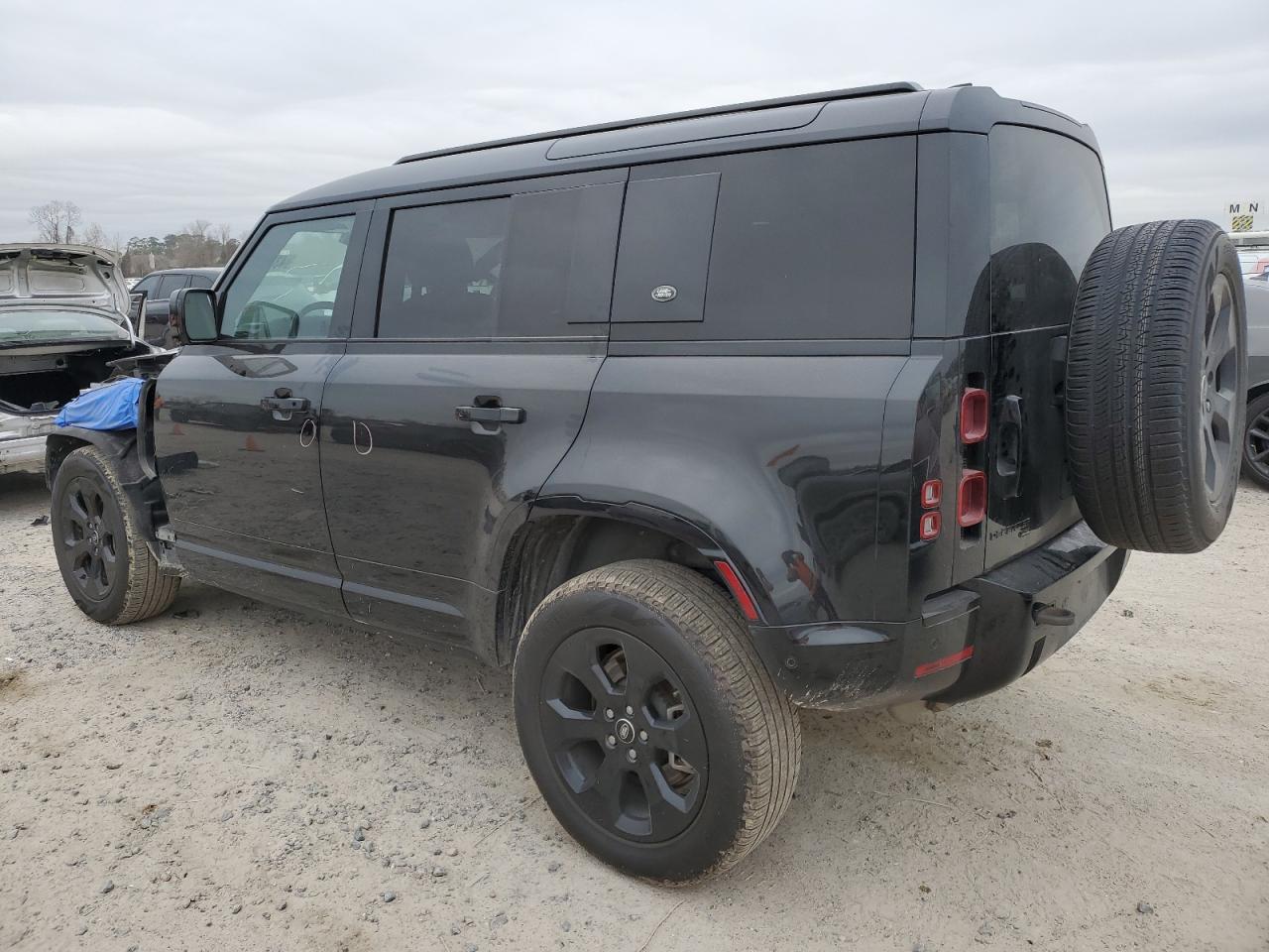2023 Land Rover Defender VIN SALE2EEU9P2231950 Copart auction photo, front end damage thumbnail 2
