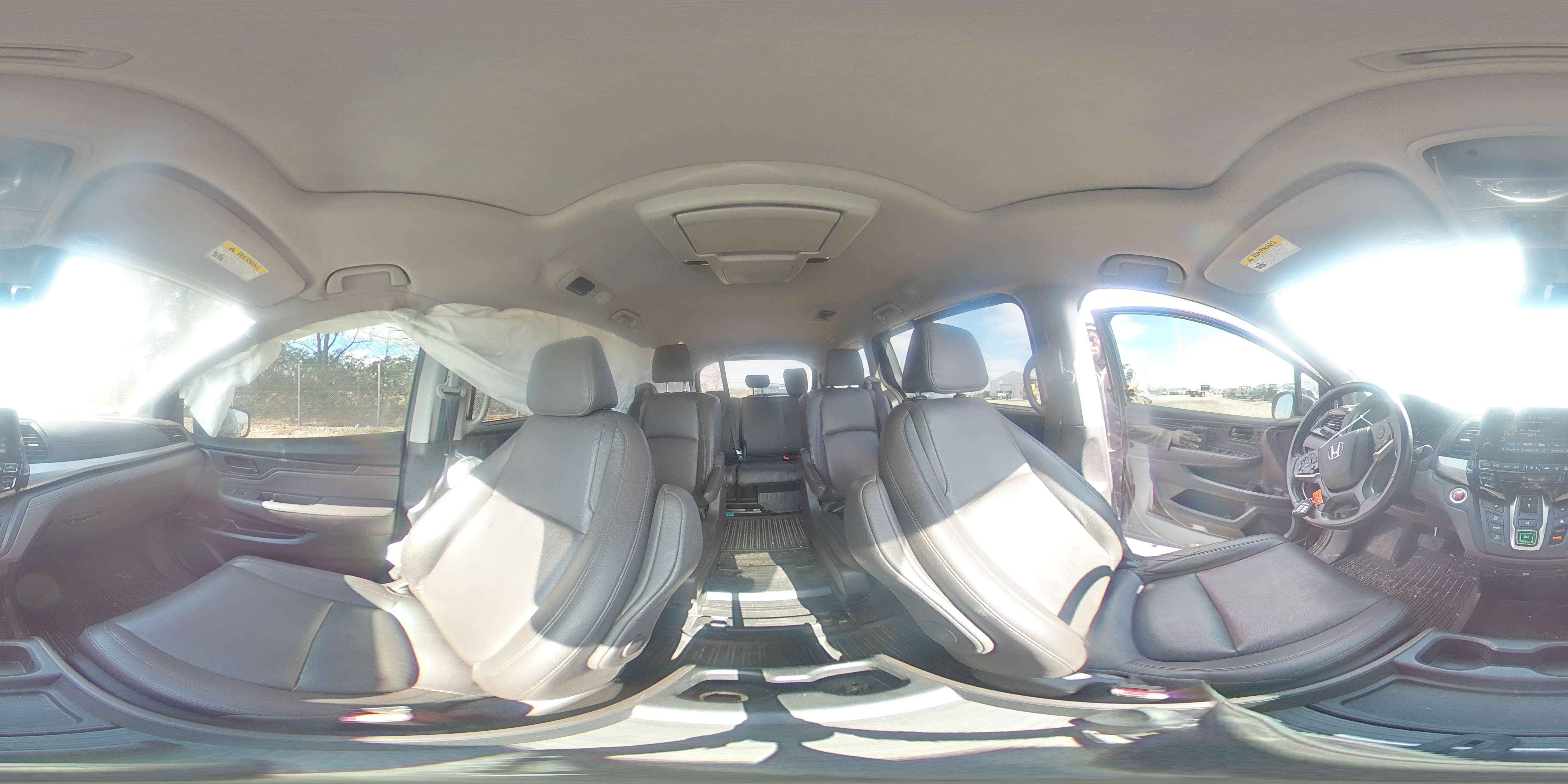 2018 Honda Odyssey VIN 5FNRL6H88JB021662 Copart auction photo, front end / rear end damage thumbnail 14