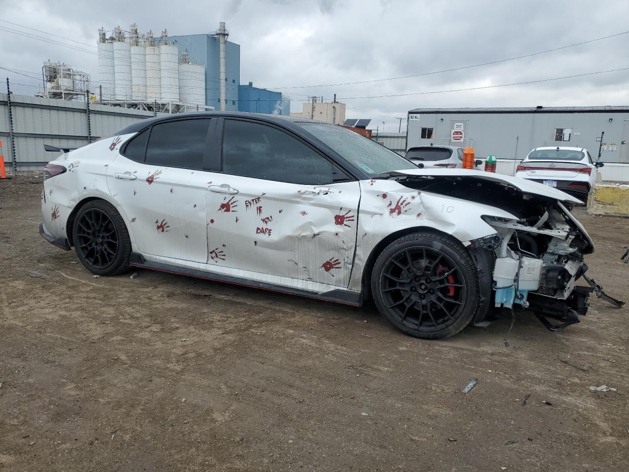 2021 Toyota Camry VIN 4T1KZ1AK2MU055502 Copart auction photo, all over damage thumbnail 4