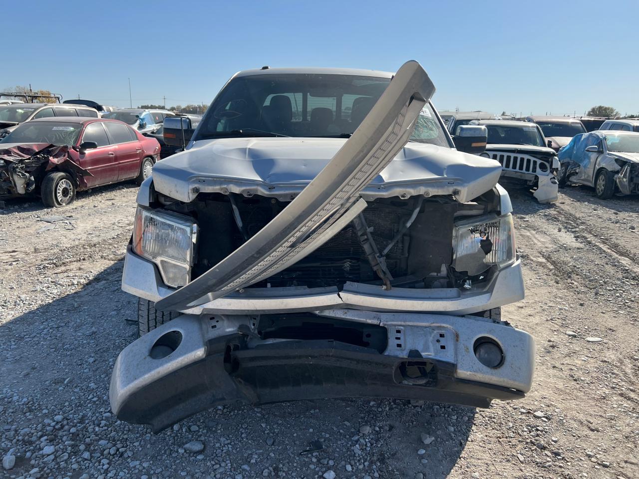 2012 Ford F-150 VIN 1FTFW1ET9CFA13347 Copart auction photo, front end damage thumbnail 5