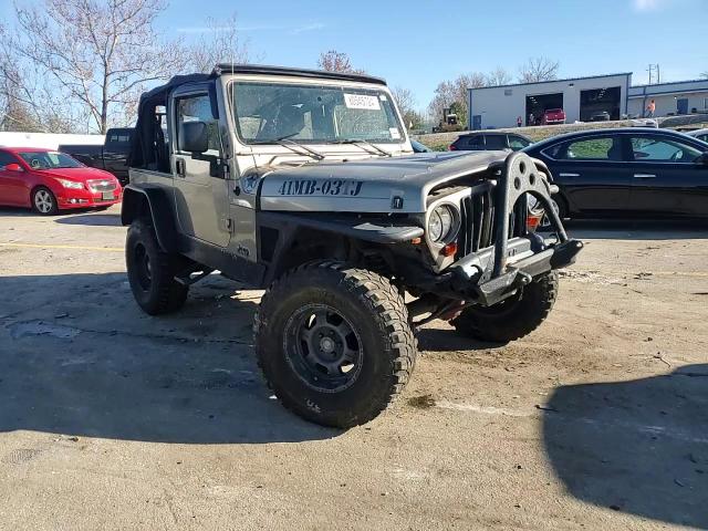 2003 Jeep Wrangler VIN 1J4FA49S63P312316 Copart auction photo, front end / mechanical damage thumbnail 11