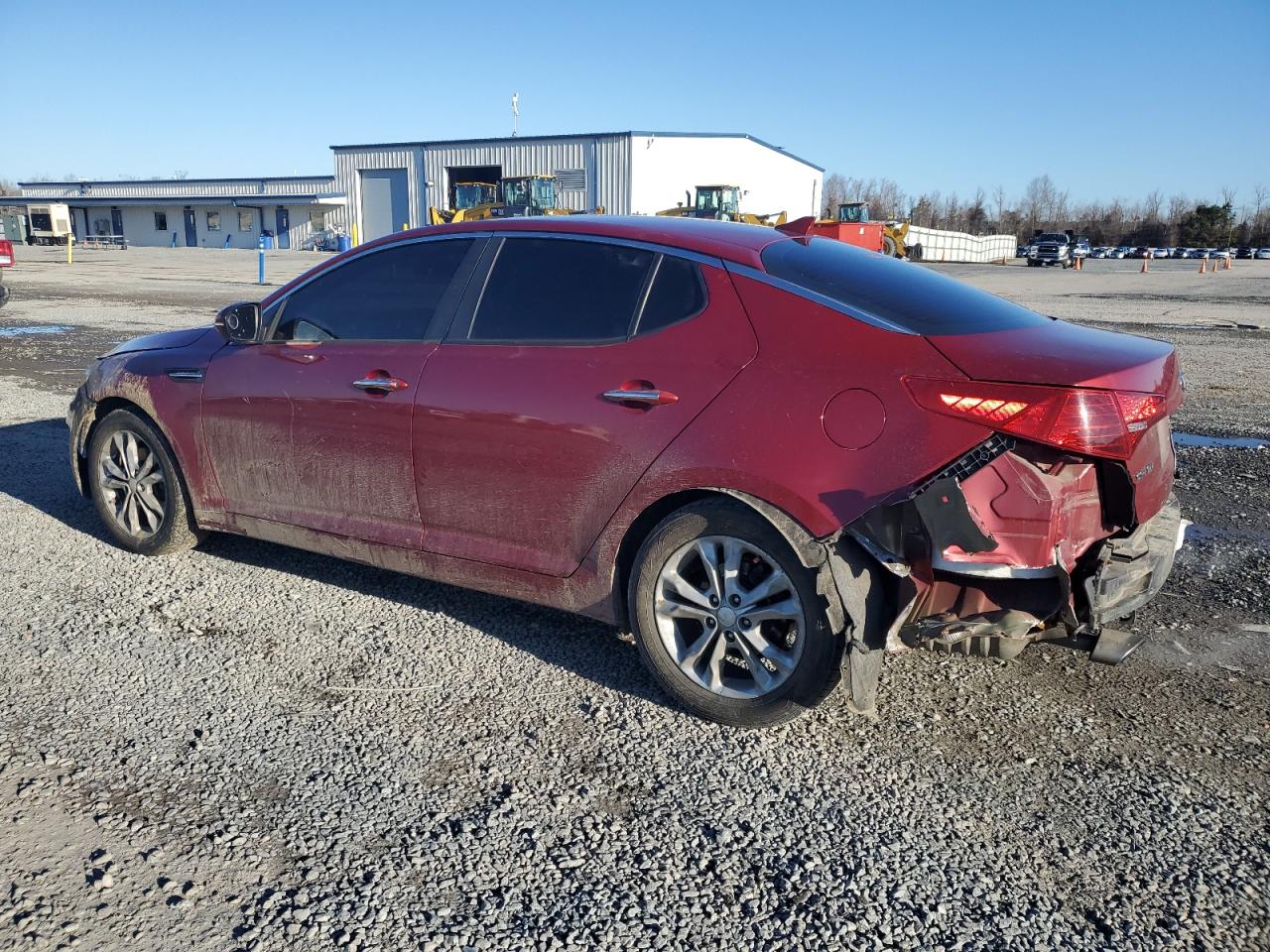 2013 KIA Optima VIN 5XXGM4A76DG115762 Copart auction photo, all over damage thumbnail 2