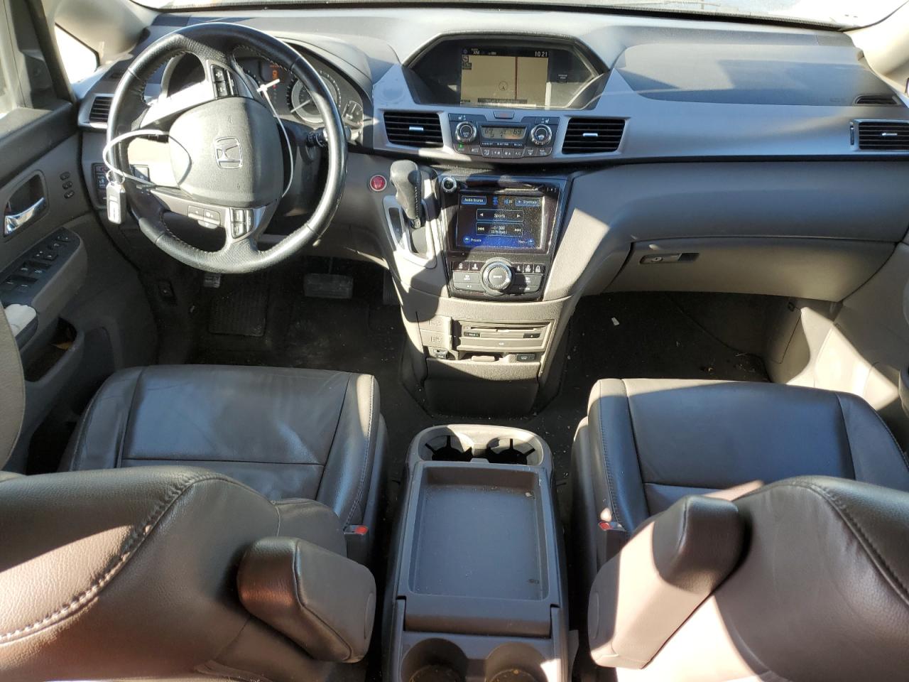 2014 Honda Odyssey VIN 5FNRL5H96EB035245 Copart auction photo, side damage thumbnail 8