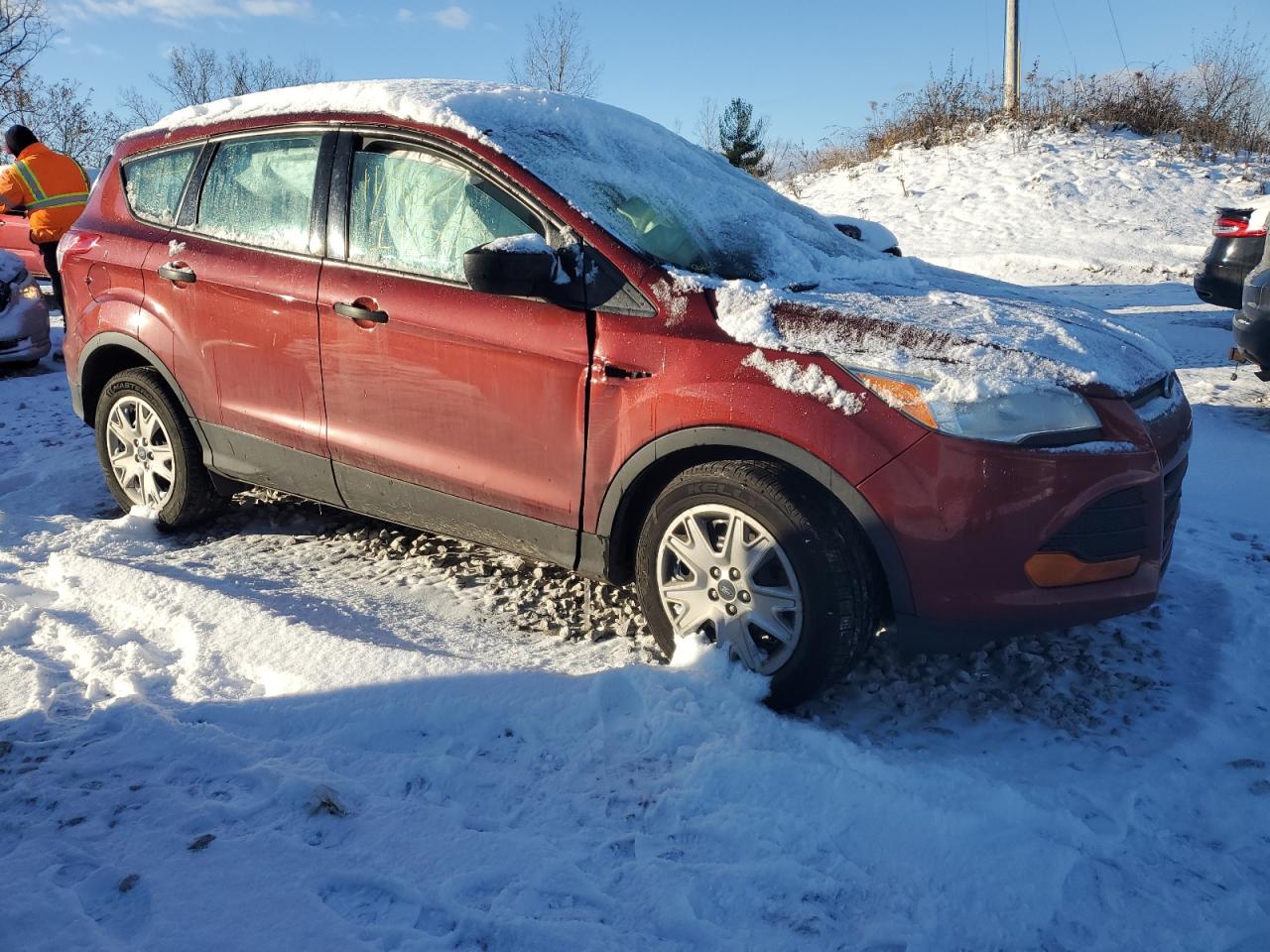 2014 Ford Escape VIN 1FMCU0F79EUB70732 Copart auction photo, all over damage thumbnail 4