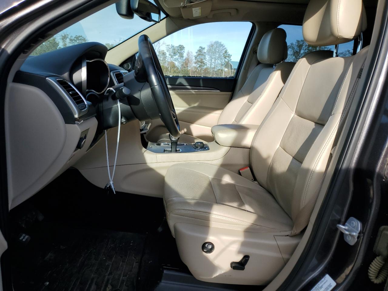 2014 Jeep Grand Cherokee VIN 1C4RJFBG8EC566804 Copart auction photo, top/roof damage thumbnail 7