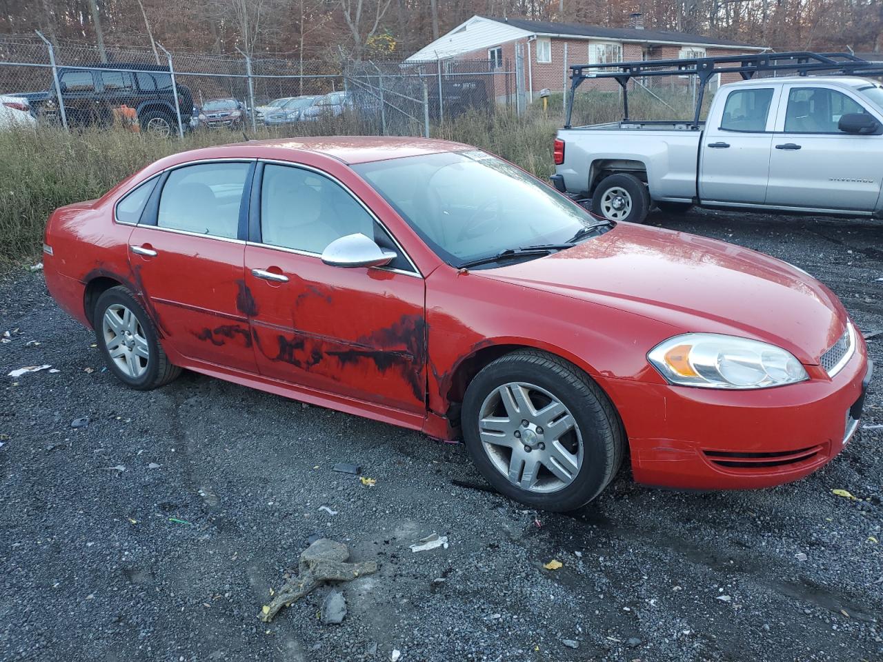 2013 Chevrolet Impala VIN 2G1WG5E39D1120145 Copart auction photo, mechanical / all over damage thumbnail 4