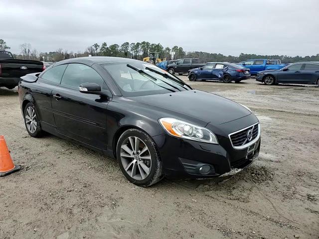 2012 Volvo C70 VIN YV1672MC8CJ127982 Copart auction photo, side / rear end damage thumbnail 10