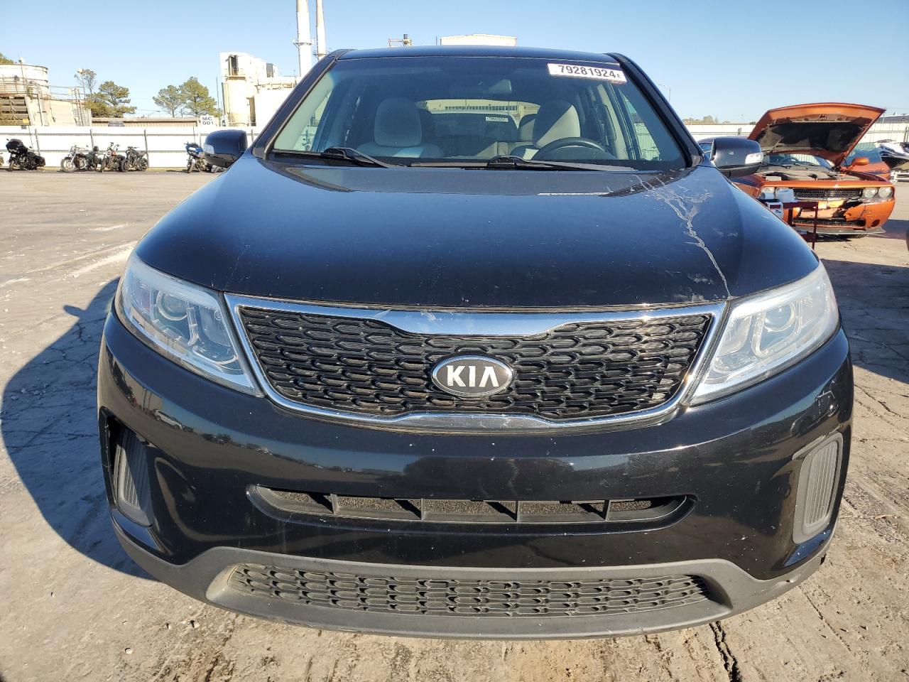 2015 KIA Sorento VIN 5XYKT3A63FG591836 Copart auction photo, rear end / side damage thumbnail 5