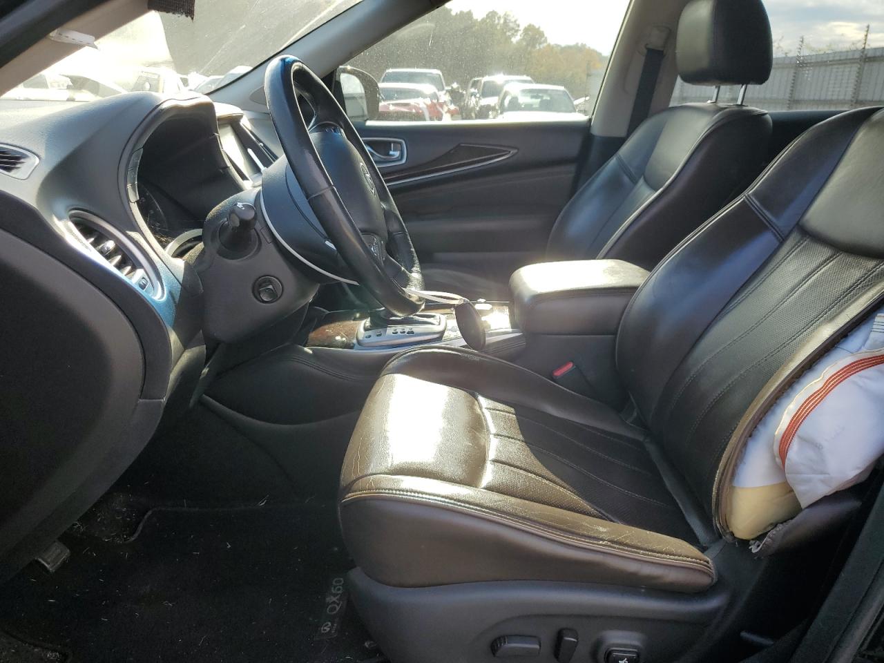 2015 Infiniti QX60 VIN 5N1AL0MM9FC544492 Copart auction photo, side / undercarriage damage thumbnail 7