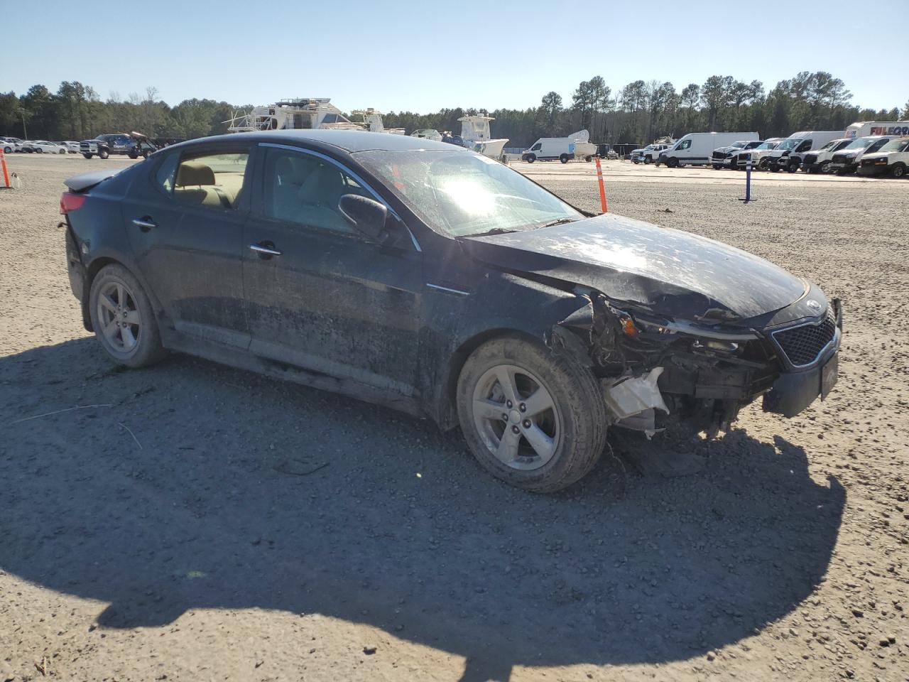 2015 KIA Optima VIN 5XXGM4A74FG462770 Copart auction photo, all over / mechanical damage thumbnail 4