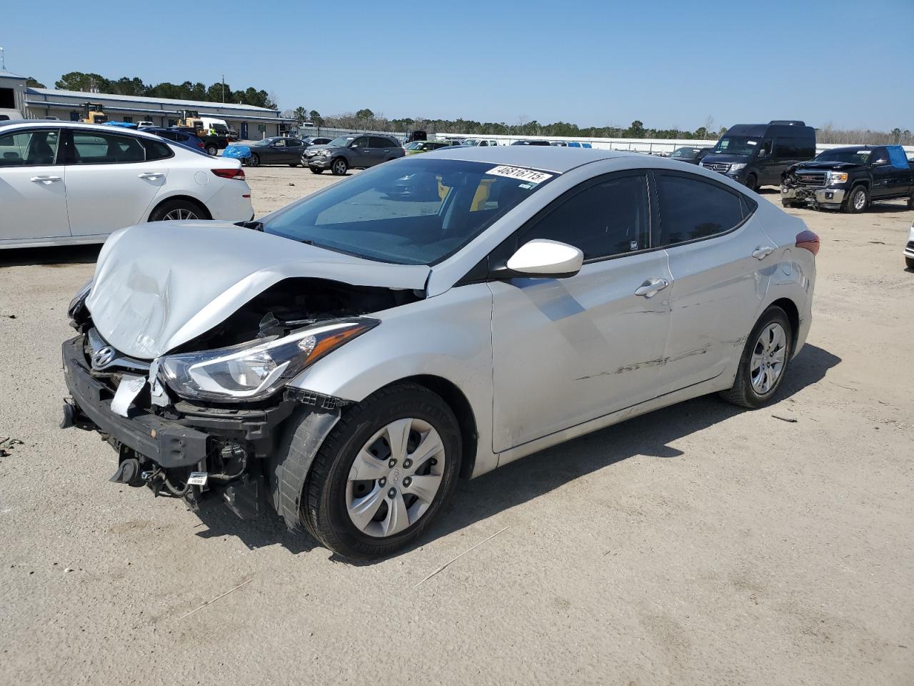2016 Hyundai Elantra VIN 5NPDH4AE6GH715101