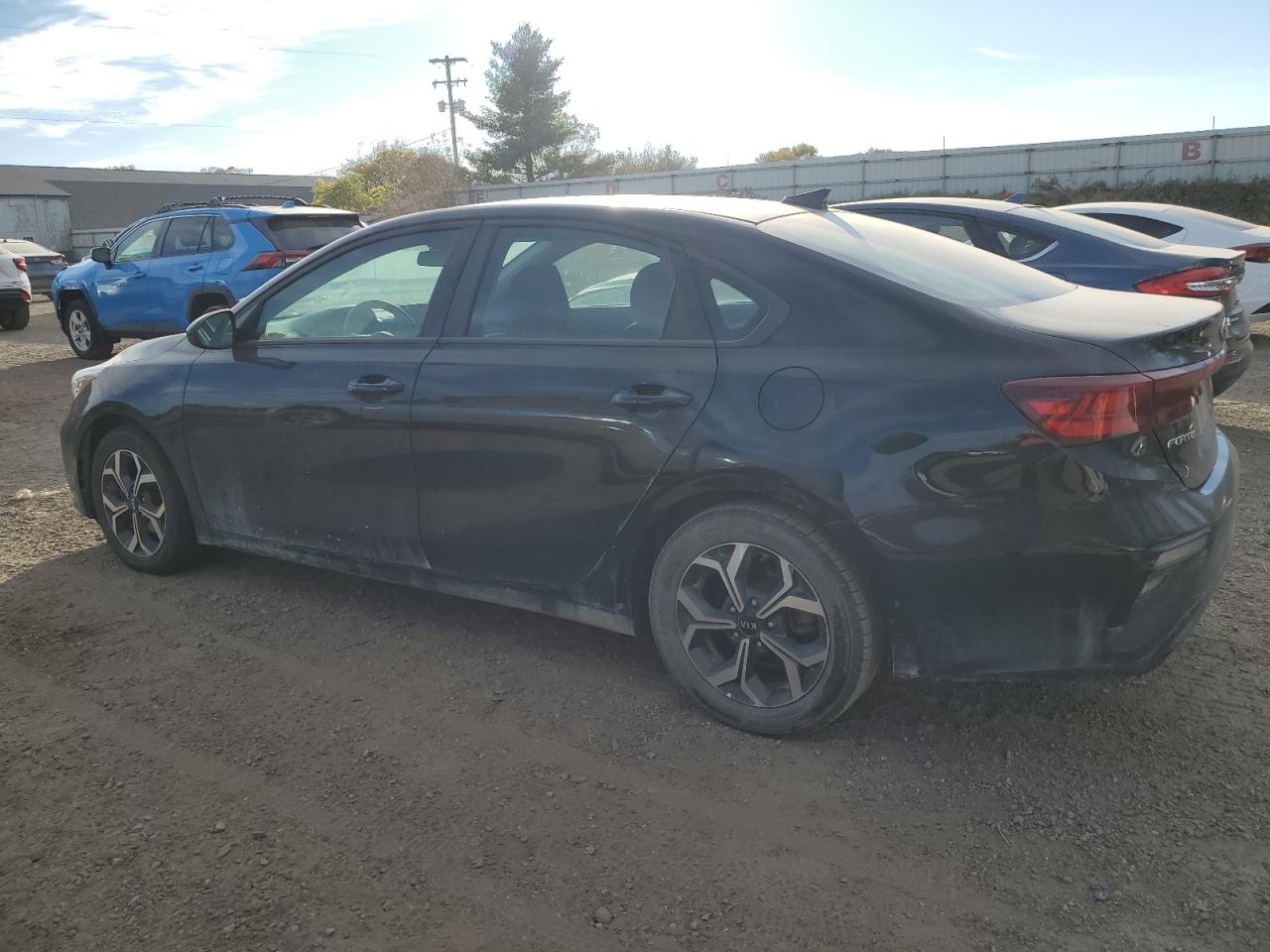 2019 KIA Forte VIN 3KPF24AD5KE136311 Copart auction photo, vandalism / side damage thumbnail 2