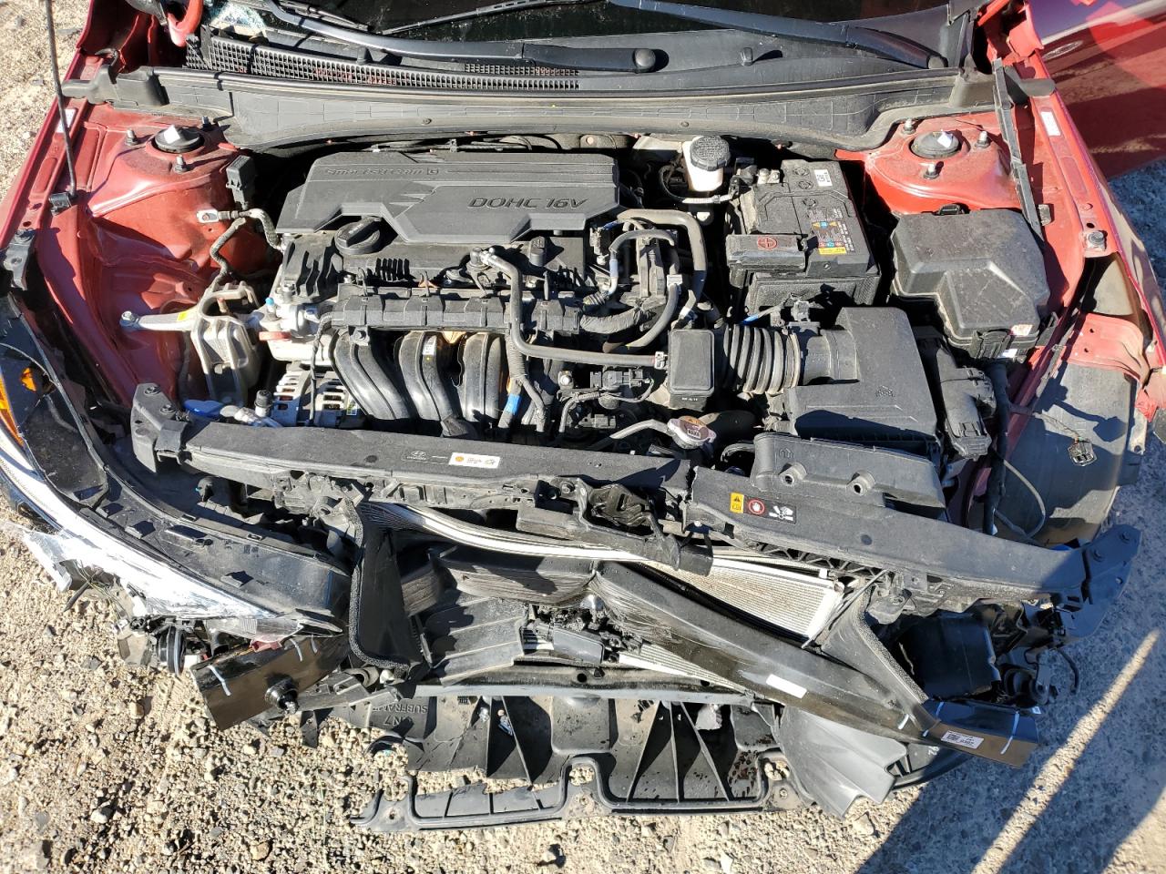 2023 Hyundai Elantra VIN KMHLP4AG2PU378024 Copart auction photo, front end / minor dent/scratches damage thumbnail 12