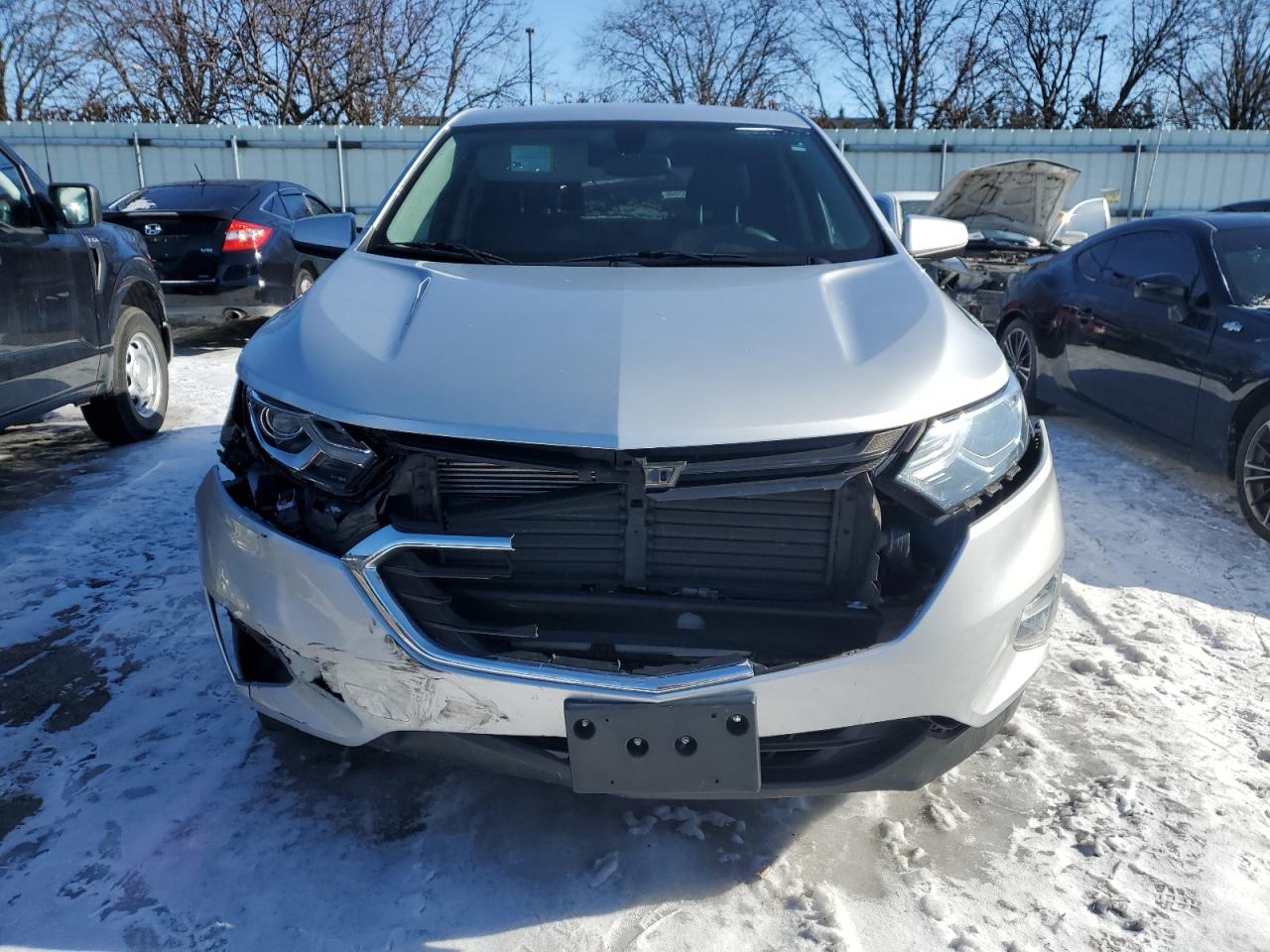2018 Chevrolet Equinox VIN 3GNAXJEV5JS627207 Copart auction photo, front end damage thumbnail 5