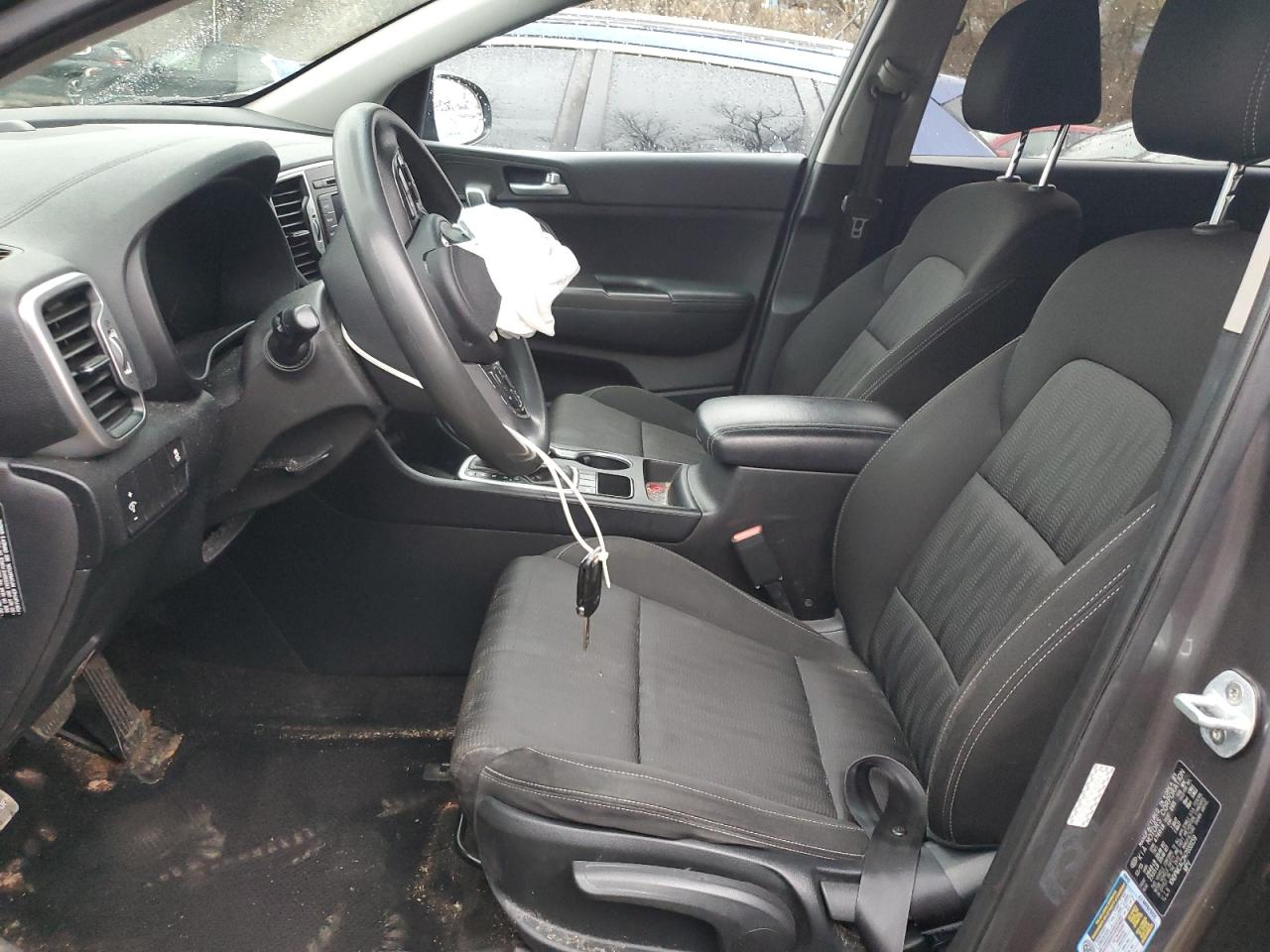 2017 KIA Sportage VIN KNDPMCAC2H7033159 Copart auction photo, frame damage / front end damage thumbnail 7