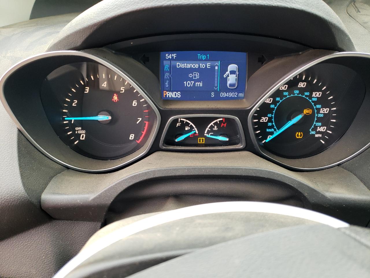 2015 Ford Escape VIN 1FMCU0G79FUC32372 Copart auction photo, side / rear end damage thumbnail 9