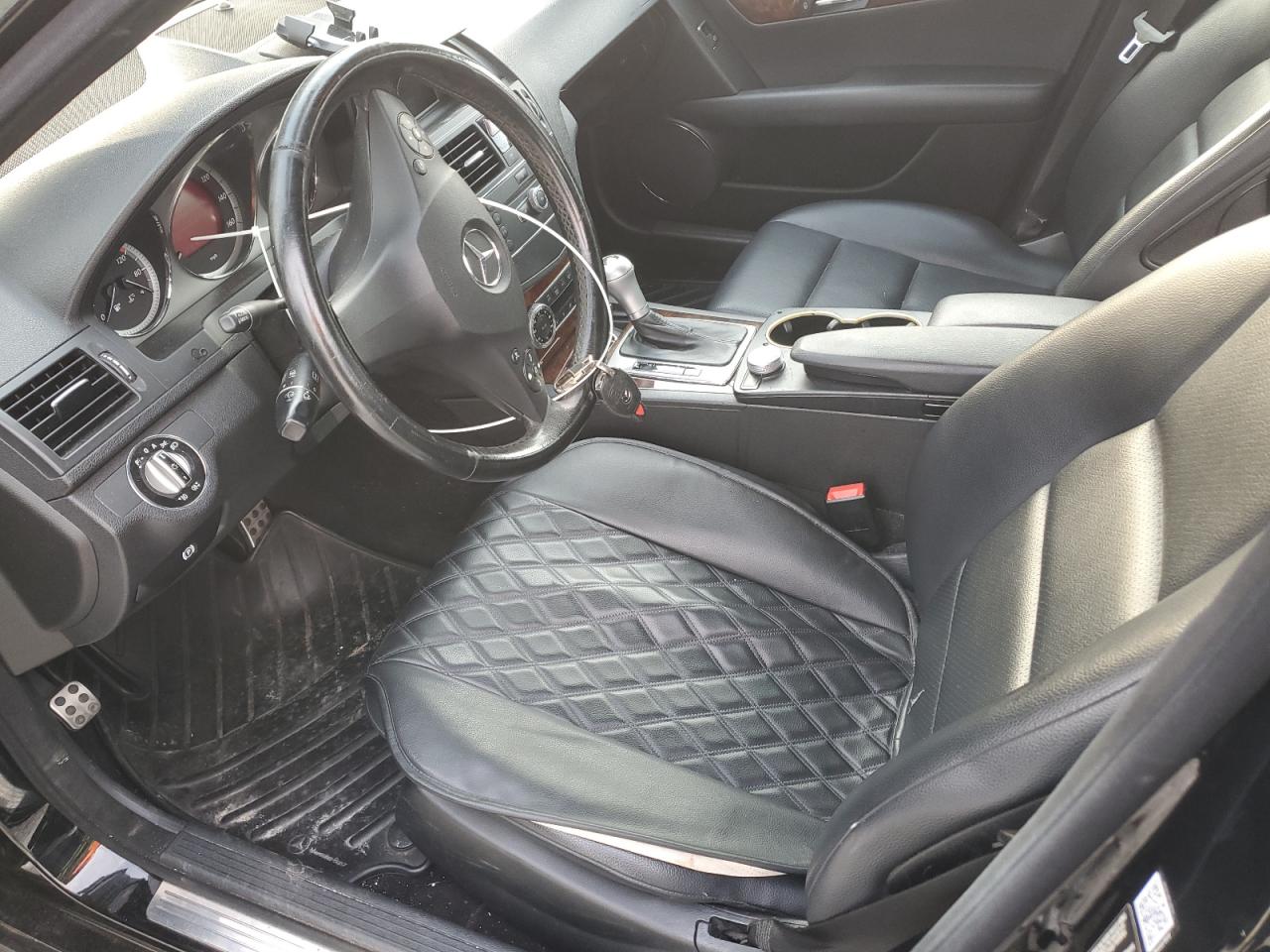 2009 Mercedes-Benz C-klasse VIN WDDGF81X19R060780 Copart auction photo, normal wear / minor dent/scratches damage thumbnail 7