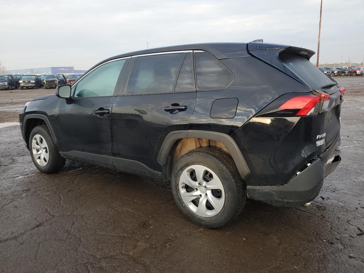 2022 Toyota RAV 4 VIN 2T3F1RFV5NC322720 Copart auction photo, rear end damage thumbnail 2