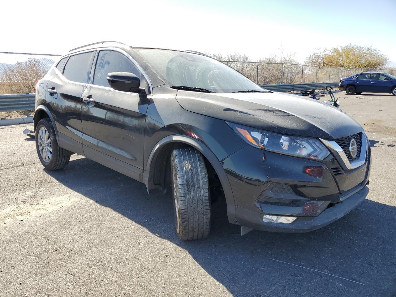 2021 Nissan Rogue VIN JN1BJ1BV5MW318979 Copart auction photo, front end / side damage thumbnail 4