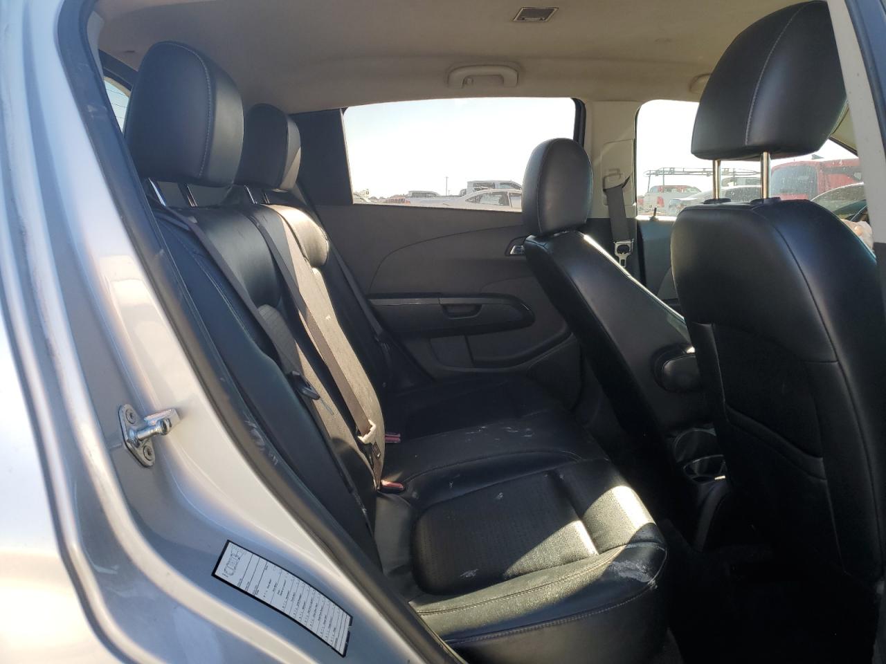 2012 Chevrolet Sonic VIN 1G1JE6SH4C4101642 Copart auction photo, front end damage thumbnail 11