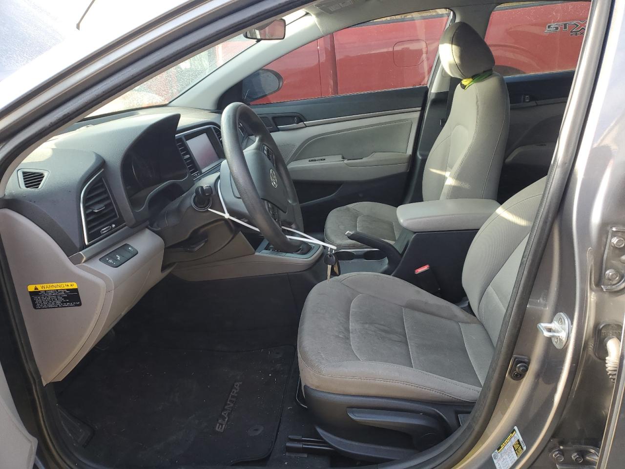 2018 Hyundai Elantra VIN 5NPD84LF0JH260386 Copart auction photo, rear end / undercarriage damage thumbnail 7