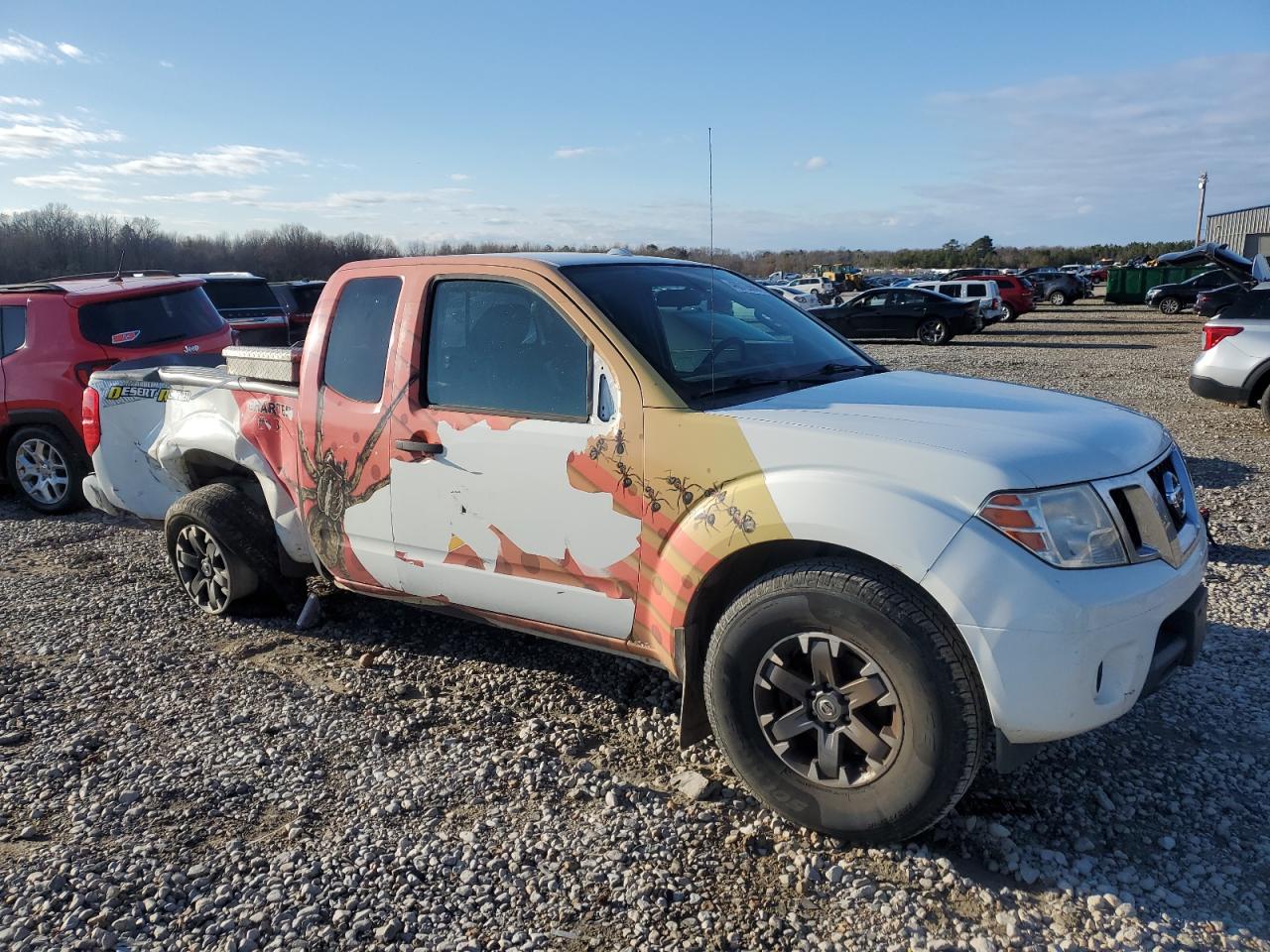 2014 Nissan Navara (Frontier) VIN 1N6AD0CU9EN740564 Copart auction photo, all over / rear end damage thumbnail 4