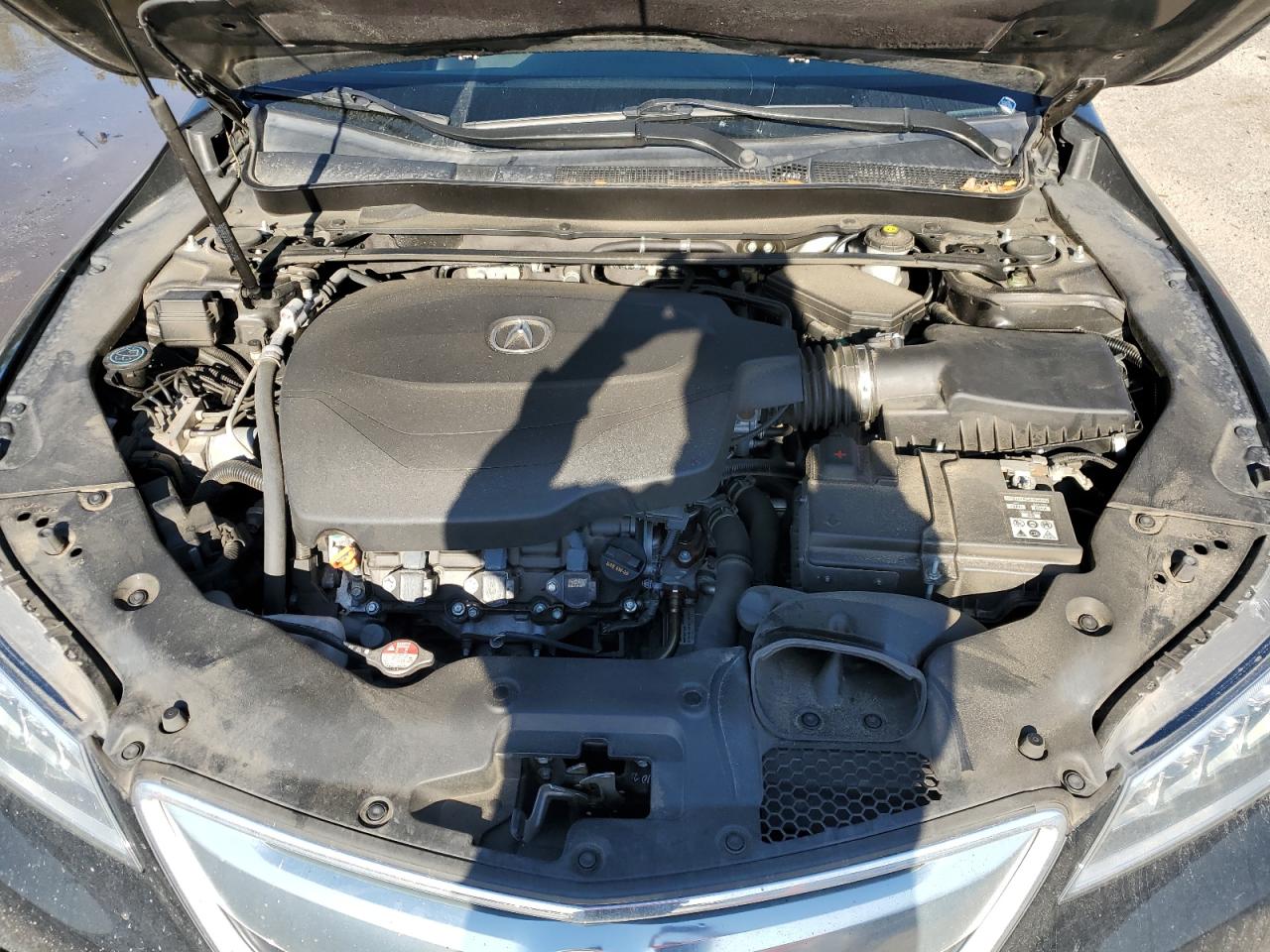 2015 Acura TLX VIN 19UUB2F79FA009585 Copart auction photo, side damage thumbnail 11