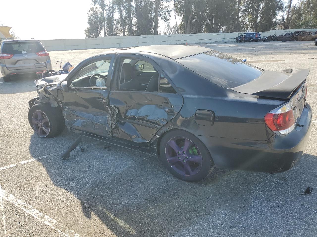 2005 Toyota Camry VIN 4T1BA32K55U509339 Copart auction photo, all over damage thumbnail 2