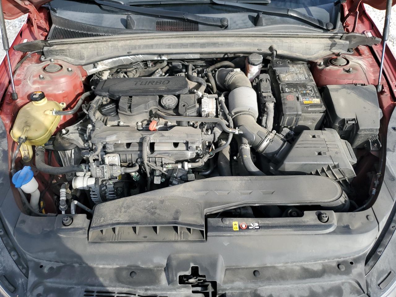 2021 KIA K5 VIN 5XXG34J24MG033701 Copart auction photo, side / minor dent/scratches damage thumbnail 11