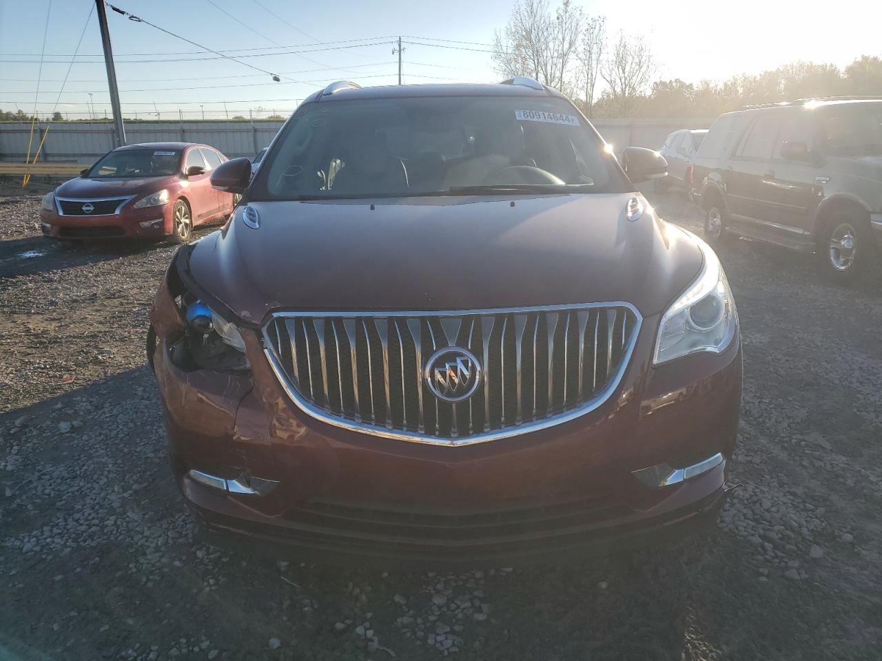 2017 Buick Enclave VIN 5GAKRCKD6HJ184691 Copart auction photo, front end / rear end damage thumbnail 5