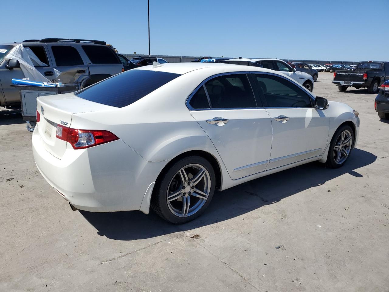 2009 Acura TSX VIN JH4CU26679C030762 Copart auction photo, hail damage thumbnail 3