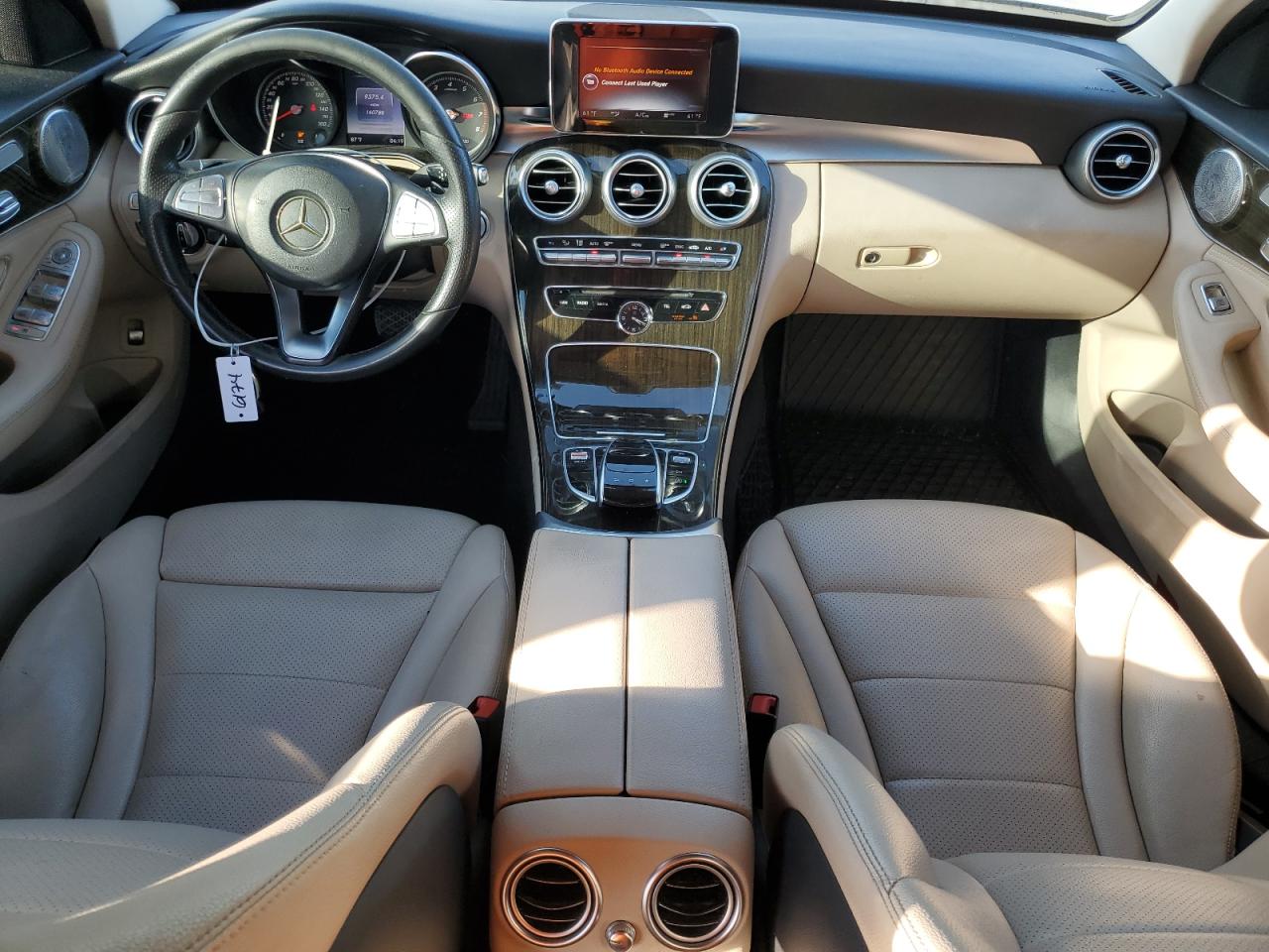 2015 Mercedes-Benz C-klasse VIN 55SWF4KB4FU029914 Copart auction photo, front end damage thumbnail 8
