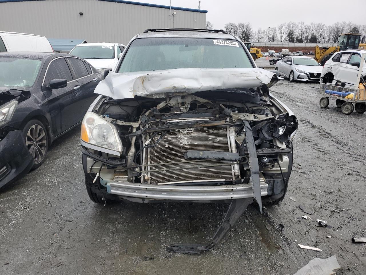 2004 Honda Pilot VIN 2HKYF18124H555240 Copart auction photo, front end damage thumbnail 5