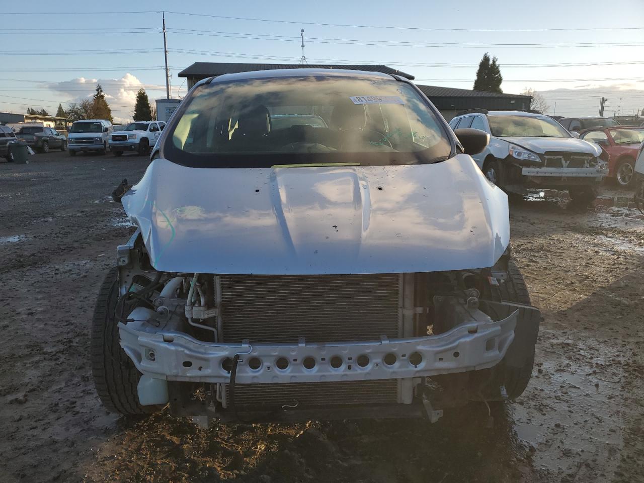 2014 Ford Escape VIN 1FMCU0F76EUD58608 Copart auction photo, front end damage thumbnail 5