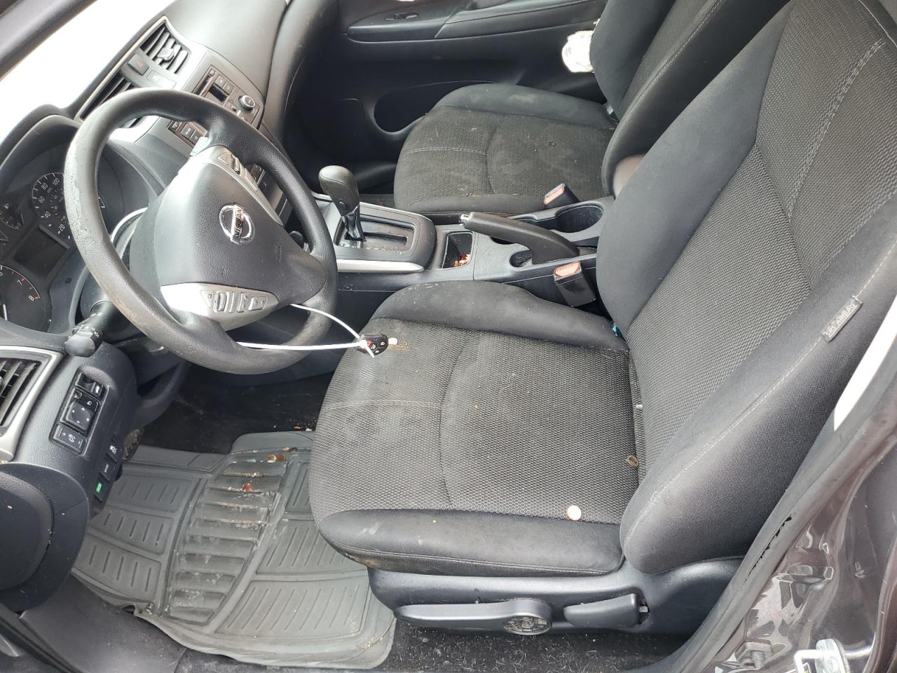 2017 Nissan Sentra VIN 3N1AB7APXHY246772 Copart auction photo, front end / side damage thumbnail 7