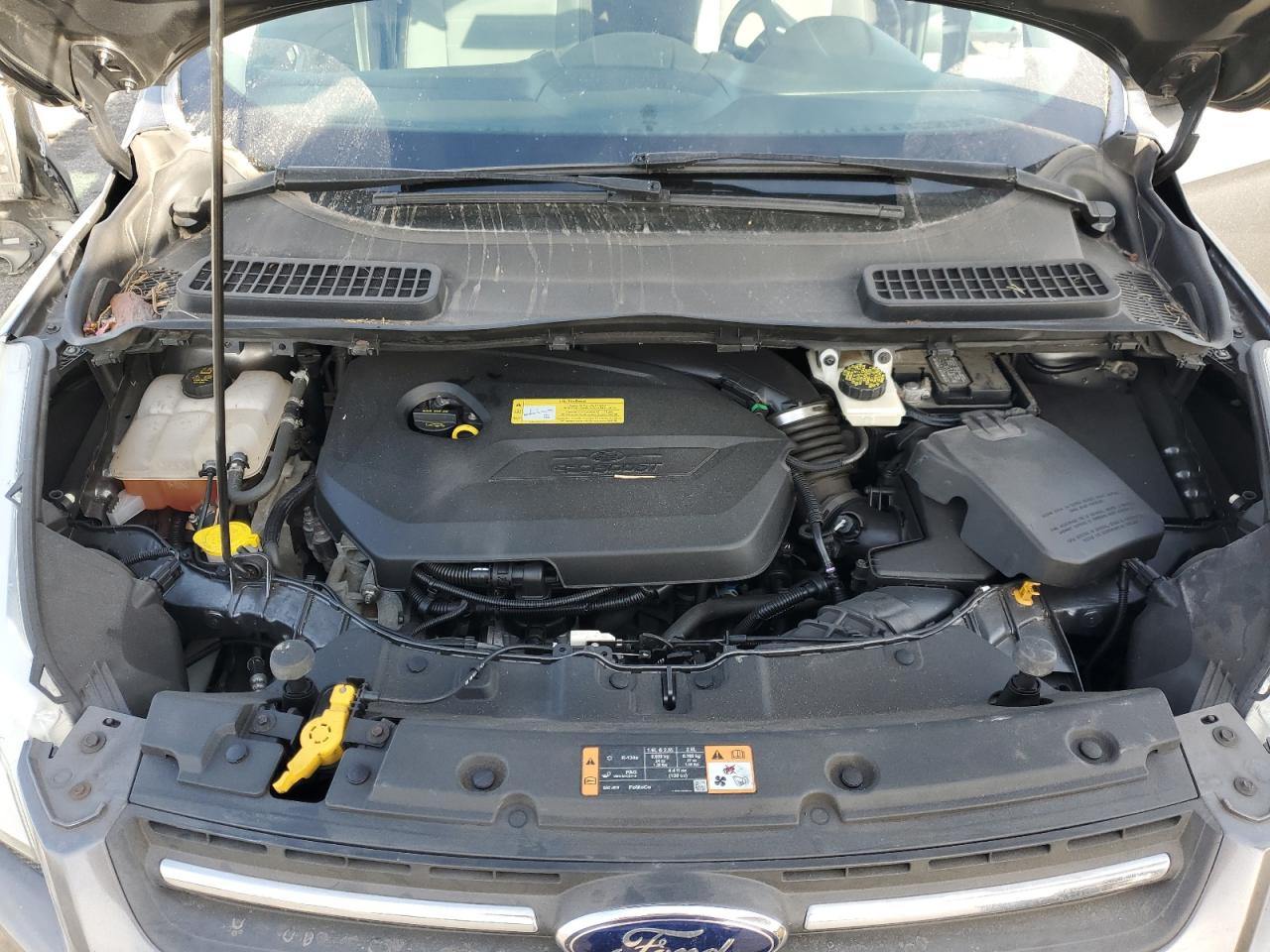 2014 Ford Escape VIN 1FMCU9GX3EUB28639 Copart auction photo, rear end damage thumbnail 12