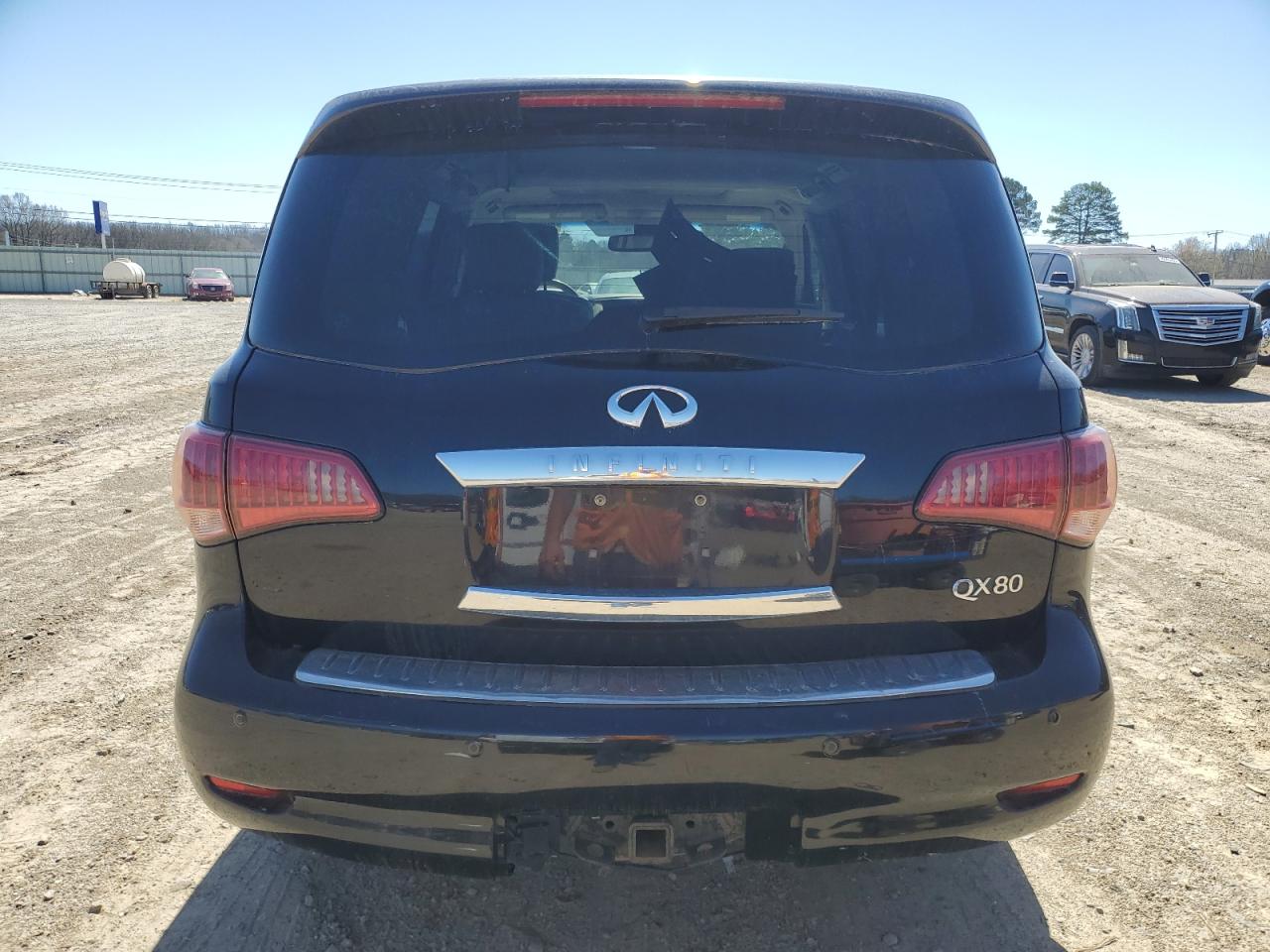 2014 Infiniti QX80 VIN JN8AZ2NE3E9069203 Copart auction photo, front end / minor dent/scratches damage thumbnail 6