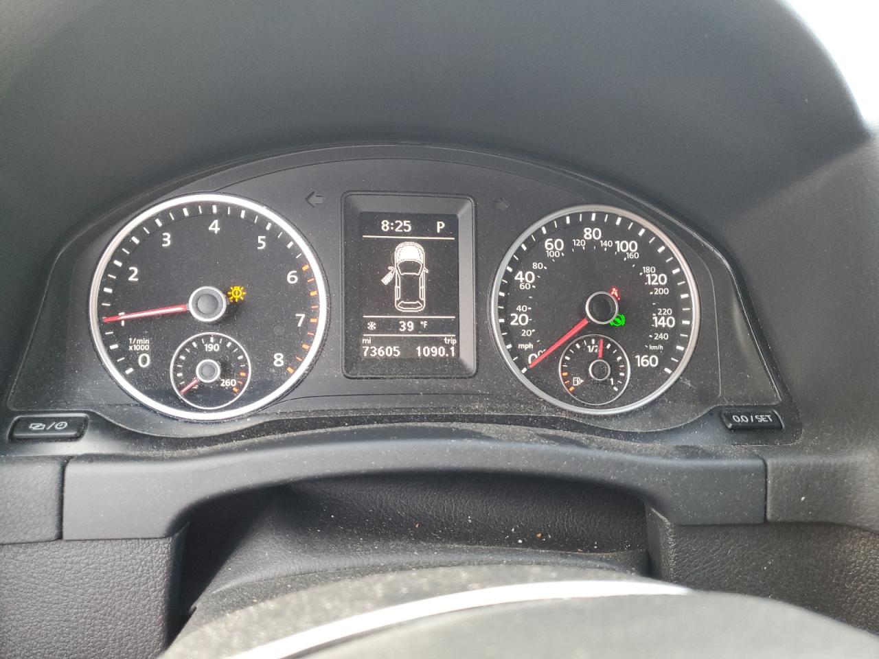 2016 Volkswagen Tiguan VIN WVGAV7AX0GW602989 Copart auction photo, all over damage thumbnail 9