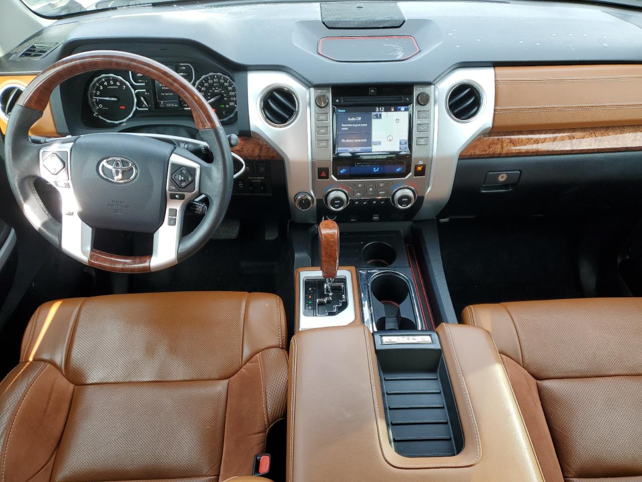 2018 Toyota Tundra VIN 5TFAY5F16JX727436 Copart auction photo, front end damage thumbnail 8