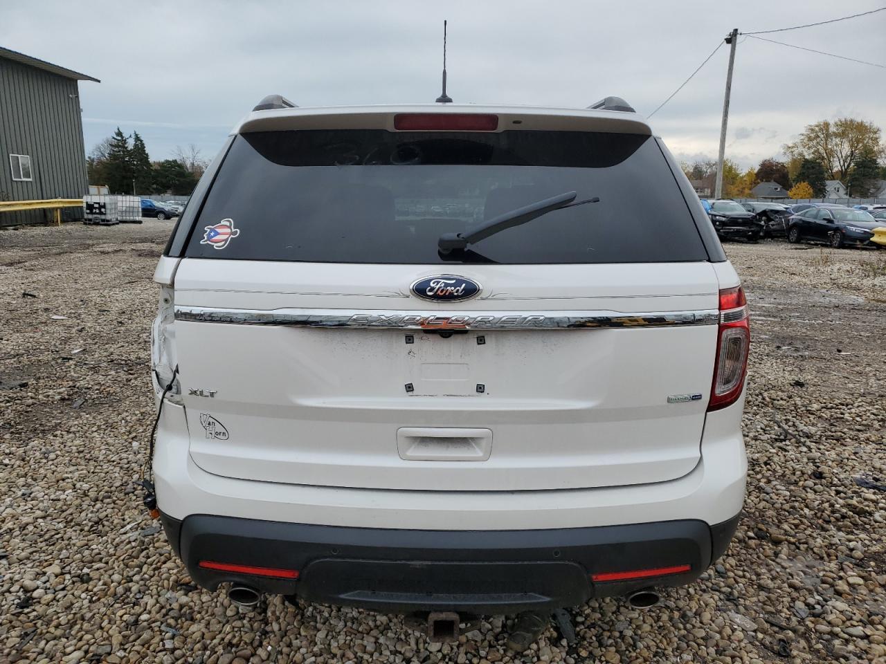 2013 Ford Explorer VIN 1FM5K8D83DGB61451 Copart auction photo, rear end damage thumbnail 6